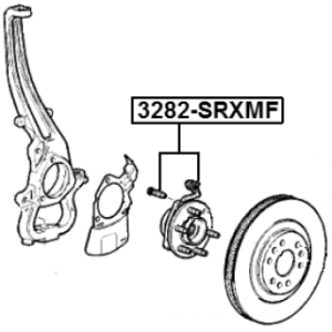 Wheel Hub - FEBEST 3282SRXMF