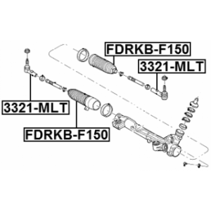 Tie Rod End - FEBEST 3321MLT