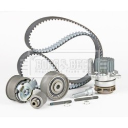 Water Pump & Timing Belt Kit BORG & BECK BTW1016 for AUDI