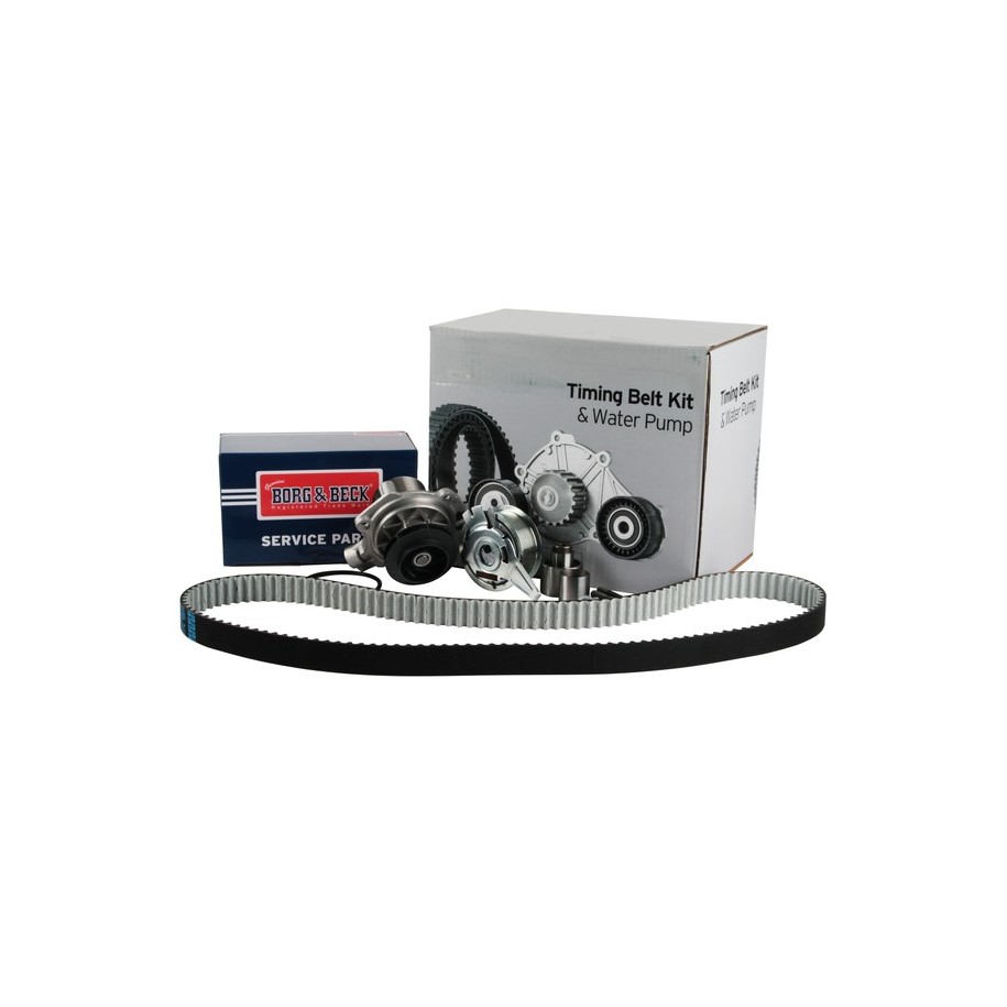 Water Pump & Timing Belt Kit BORG & BECK BTW1083 for AUDI