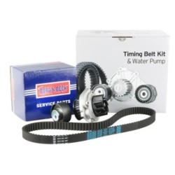 Water Pump & Timing Belt Kit BORG & BECK BTW1088 for ABARTH &more..