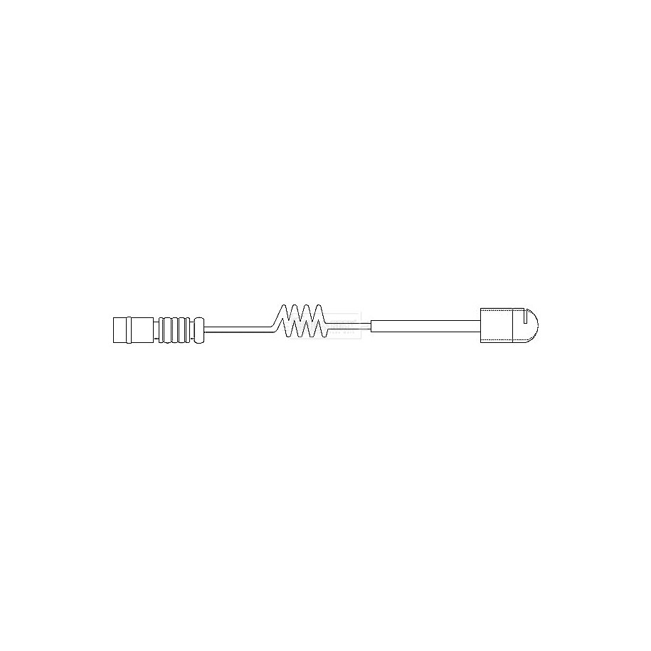 Brake Pad Sensor BORG & BECK BWL3004 for MERCEDES