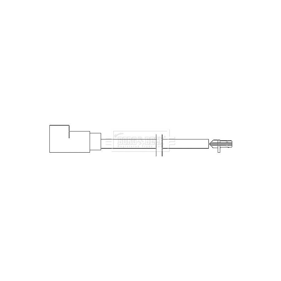 Brake Pad Sensor BORG & BECK BWL3005 for FORD TRANSIT