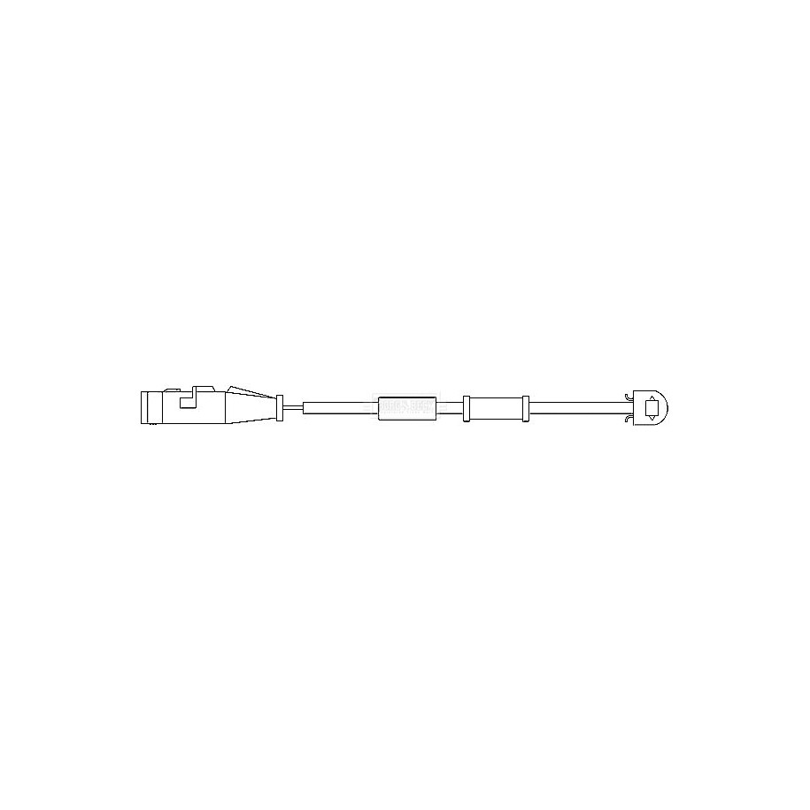 Brake Pad Sensor BORG & BECK BWL3006 for VAUXHALL OE 13116560