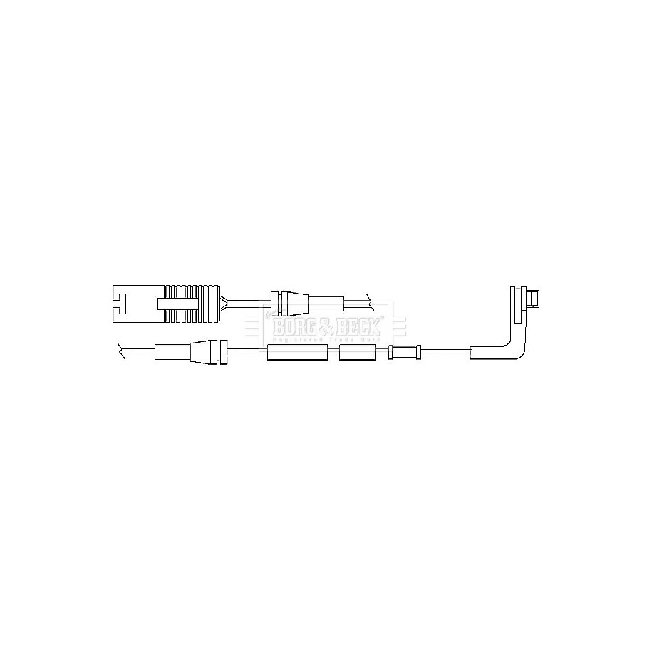 Brake Pad Sensor BORG & BECK BWL3011 for BMW 1