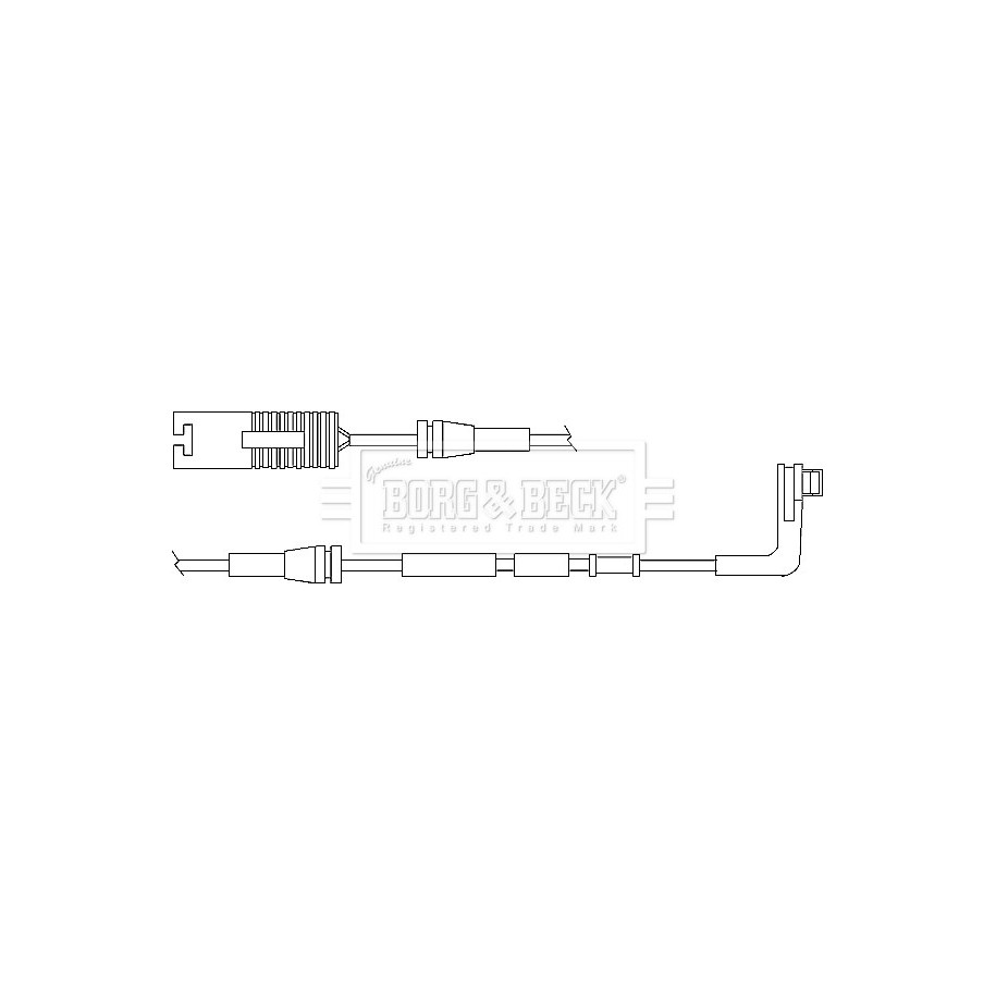 Brake Pad Sensor BORG & BECK BWL3015 for BMW 1