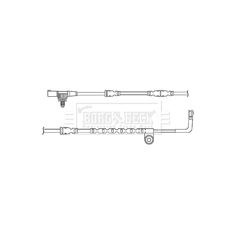 Brake Pad Sensor BORG & BECK BWL3040 for LAND ROVER DISCOVERY