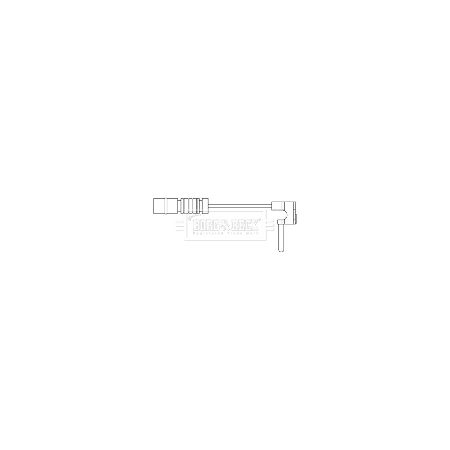 Brake Pad Sensor BORG & BECK BWL3072 for CHRYSLER