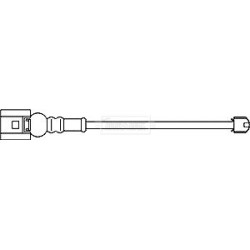 Brake Pad Sensor BORG & BECK BWL3082 for AUDI