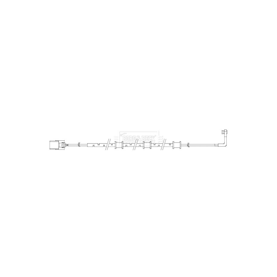 Brake Pad Sensor BORG & BECK BWL3087 for JAGUAR OE C2D2976