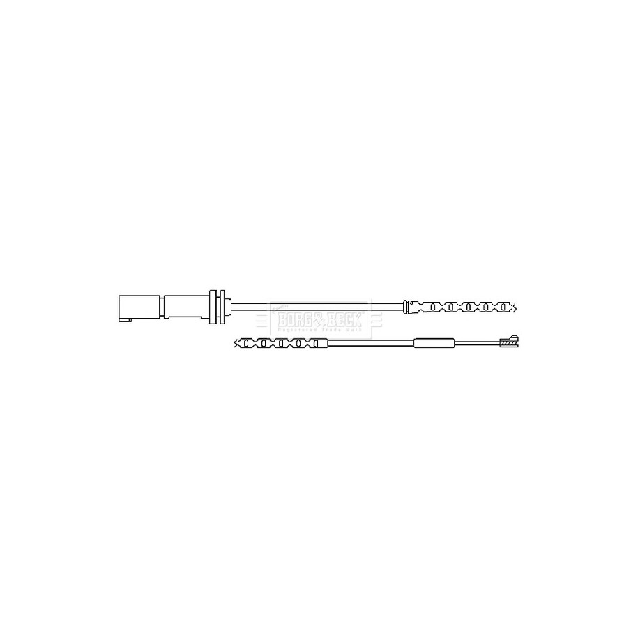 Brake Pad Sensor BORG & BECK BWL3091 for BMW X5