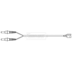 Brake Pad Sensor BORG & BECK BWL3099 for CITROEN