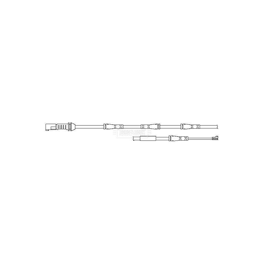 Brake Pad Sensor BORG & BECK BWL3104 for BMW 5
