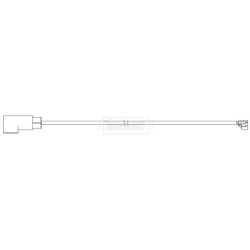 Brake Pad Sensor BORG & BECK BWL3109 for FORD TRANSIT OE 1501252
