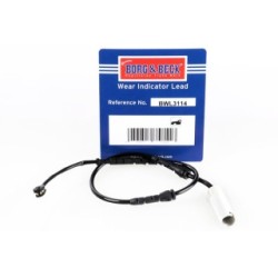 Brake Pad Sensor BORG & BECK BWL3114 for BMW 1