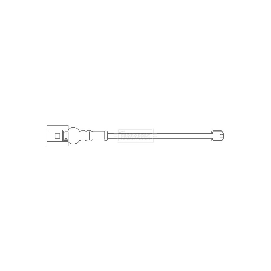 Brake Pad Sensor BORG & BECK BWL3115 for AUDI
