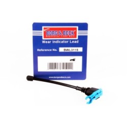 Brake Pad Sensor BORG & BECK BWL3115 for AUDI