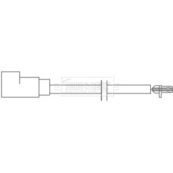 Brake Pad Sensor BORG & BECK BWL3121 for FORD TOURNEO