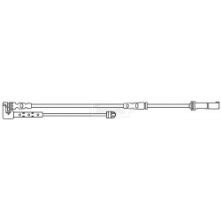 Brake Pad Sensor BORG & BECK BWL3143 for MINI MINI OE 34356799735