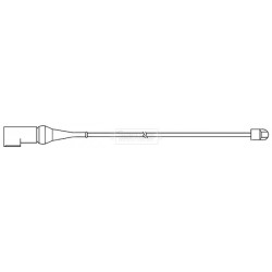 Brake Pad Sensor BORG & BECK BWL3147 for FORD TRANSIT OE 1843313