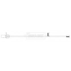 Brake Pad Sensor BORG & BECK BWL3154 for AUDI