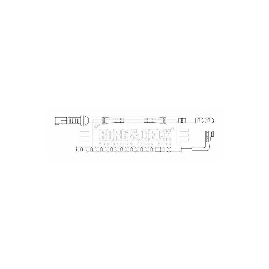 Brake Pad Sensor BORG & BECK BWL3159 for BMW 7 OE 34356775850
