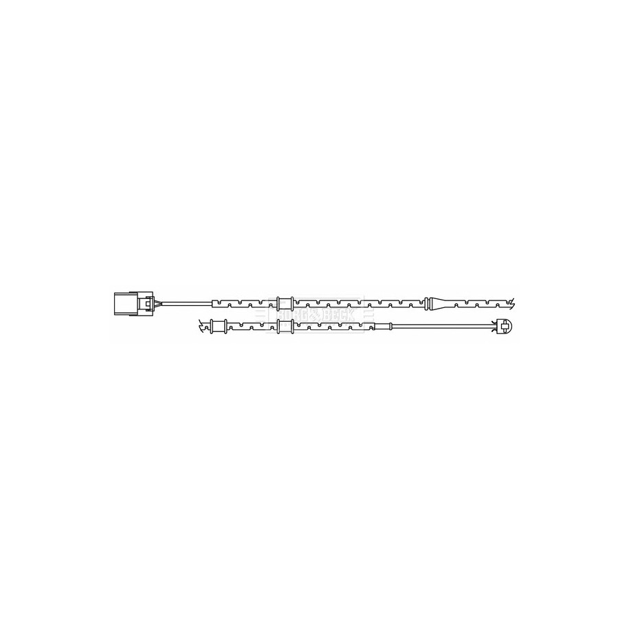 Brake Pad Sensor BORG & BECK BWL3188 for JAGUAR XJ OE C2D21335