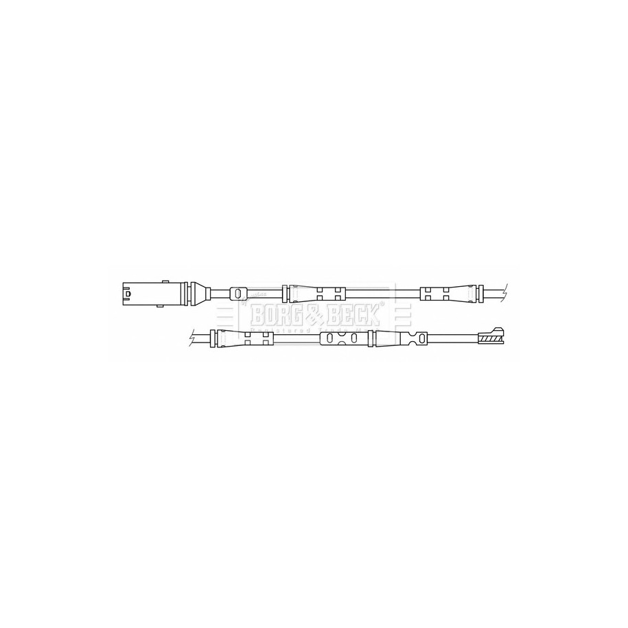 Brake Pad Sensor BORG & BECK BWL3189 for BMW 5
