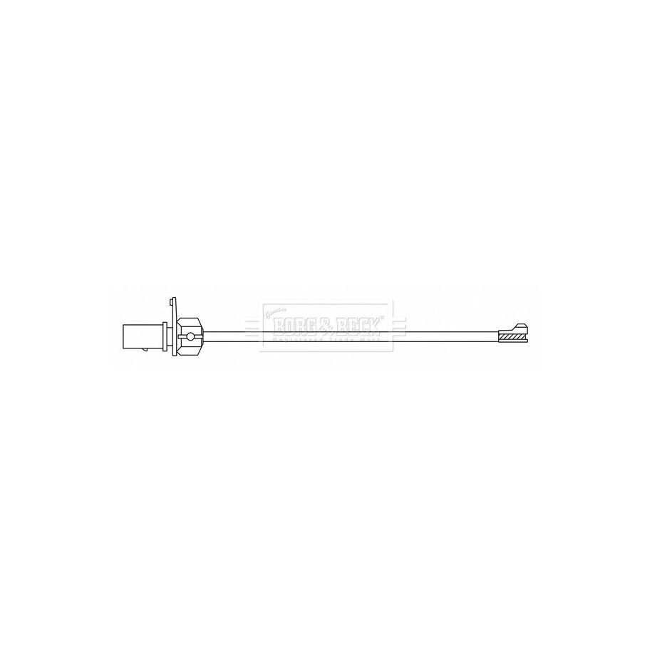 Brake Pad Sensor BORG & BECK BWL3194 for AUDI