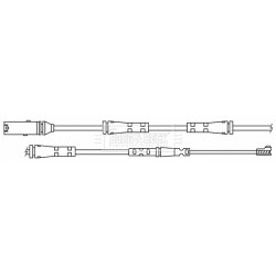 Brake Pad Sensor BORG & BECK BWL3196 for BMW 5