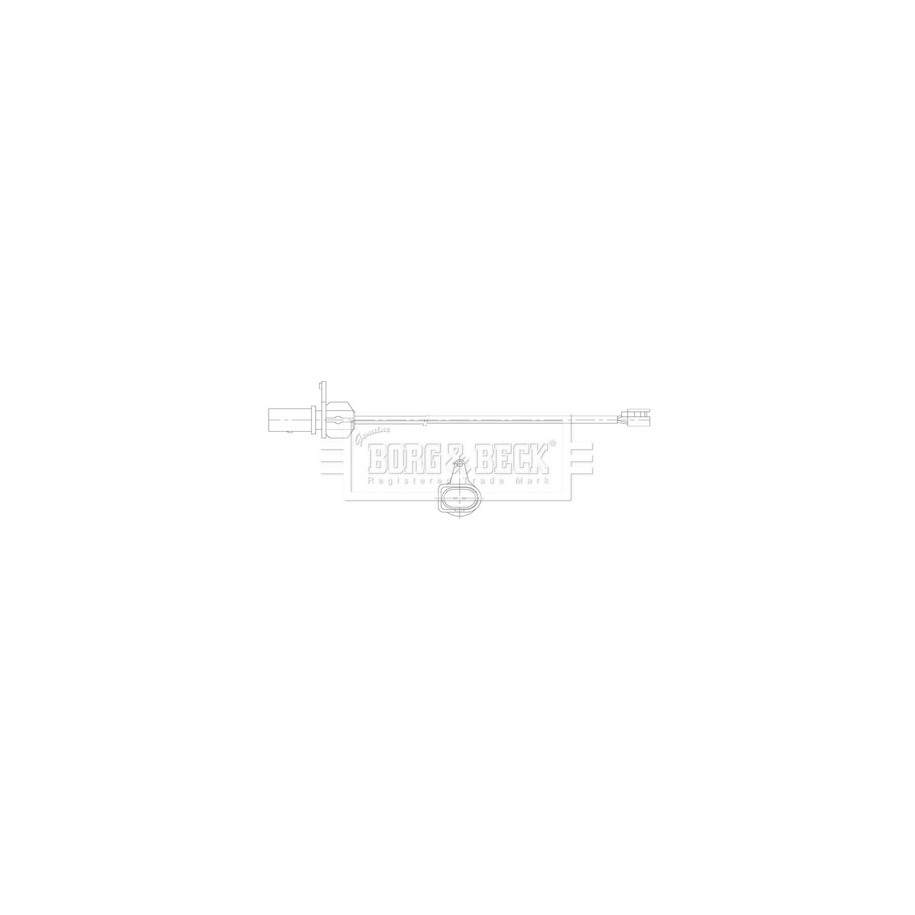 Brake Pad Sensor BORG & BECK BWL3221 for PORSCHE MACAN OE 95B907253D