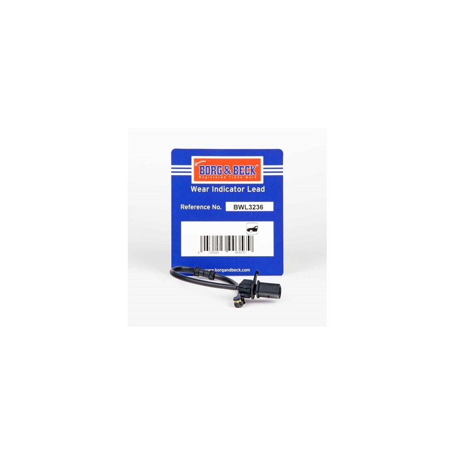 Brake Pad Sensor BORG & BECK BWL3236 for AUDI Q5 OE 80A615121A