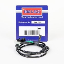 Brake Pad Sensor BORG & BECK BWL3251 for JAGUAR