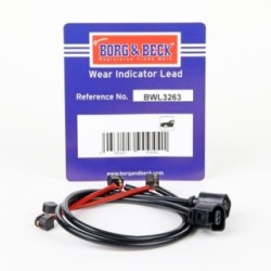 Brake Pad Sensor BORG & BECK BWL3263 for PORSCHE CAYENNE OE 9Y0907637B