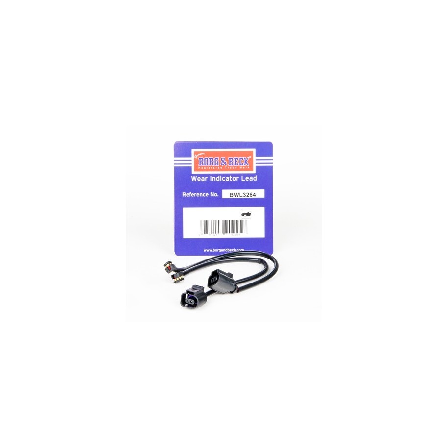 Brake Pad Sensor BORG & BECK BWL3264 for PORSCHE CAYENNE OE 9Y0907253