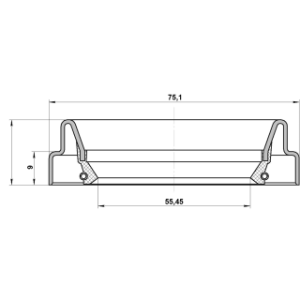 Shaft Seal Drive Shaft - FEBEST 95FDY57750909C
