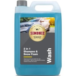 Simoniz Shampoo & Wax SAPP0173A Volume 5 litre