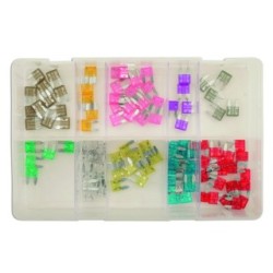 Connect Assorted Mini Blade Fuses - 100 Pack 31857 Type Standard