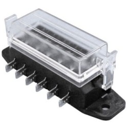 Fuse Box Compact - 4, 6 or 8 Way WOT-NOTS PWN714 (Fuse Boxes) Type 6 Way