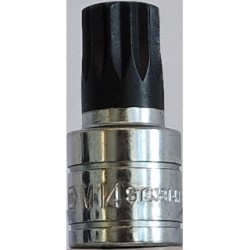 Carlyle Hand Tools 3/8 Drive Multispline 40mm Long STS3814M (Socket -Multispline) Tip Size M14
