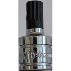 Carlyle Hand Tools 3/8 Drive Multispline 40mm Long STS3810M (Socket -Multispline) Tip Size M10