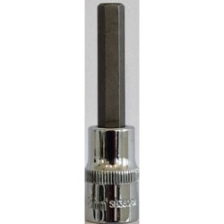 Carlyle Hand Tools 3/8 Drive Hex Bit Socket SH3808M (Socket -Hex) Tip Size HEX 8MM
