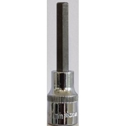 Carlyle Hand Tools 3/8 Drive Hex Bit Socket SH3807M (Socket -Hex) Tip Size HEX 7MM