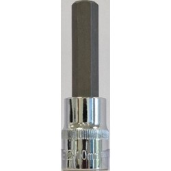 Carlyle Hand Tools 3/8 Drive Hex Bit Socket SH3810M (Socket -Hex) Tip Size HEX 10MM