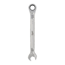 Milwaukee Max Bite Ratchet Metric Combination Spanner 4932480213 Spanner Head Size 27mm