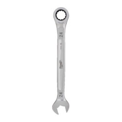 Milwaukee Max Bite Ratchet Metric Combination Spanner 4932480211 Spanner Head Size 24mm