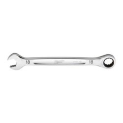 Milwaukee MAX BITE ratcheting combination spanner 4932471511 Spanner Head Size 18mm