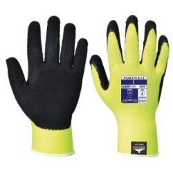 Hi-Vis Grip Gloves - Yellow PORTWEST A340YERXL Size XL
