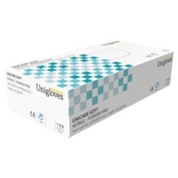 Nitrile Powder Free Gloves UNICARE GS0032 (Nitrile Gloves) Size S