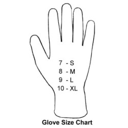 Hi-Vis Grip Gloves - Yellow PORTWEST A340YERS Size S